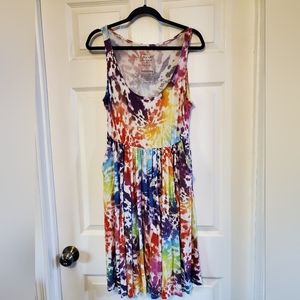 Torrid pride collection -tie dye dress size 0